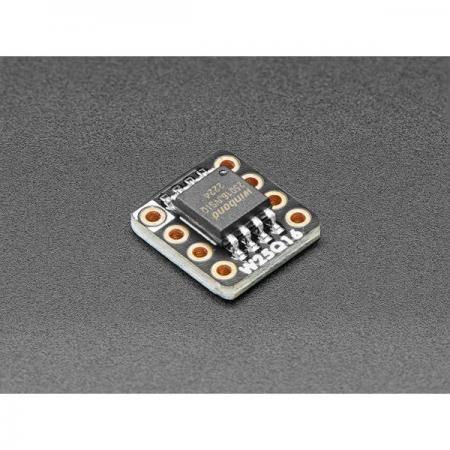 디바이스마트,MCU보드/전자키트 > 전원/신호/저장/응용 > SD/TF/메모리,Adafruit,Adafruit QSPI DIP Breakout Board - W25Q16 - 16 MBit 2 MByte - W25Q16JVSSIQ [ada-5632],W25Q16JVSSIQ / 16MBit 2MByte / 최대 16MByte(128Mbit) 메모리를 제공할 수 있는 외부 QSPI 플래시 메모리 칩이 연결