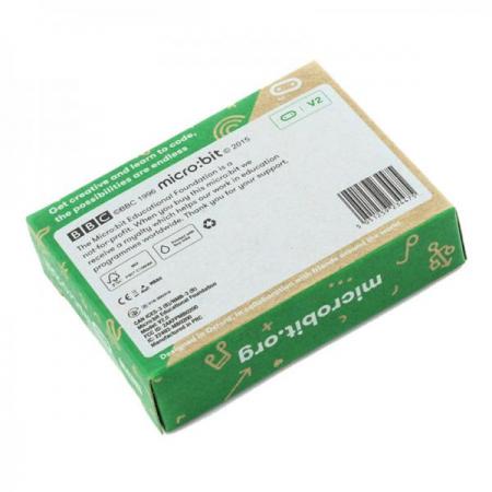 디바이스마트,오픈소스/코딩교육 > Micro:Bit > 마이크로비트 보드/묶음구성,디바이스마트,[정품] BBC 마이크로비트 (Micro:Bit) V2 - Retail Pack,nRF52833 / 512KB Flash, 128KB RAM / BLE 5.0 / 스피커, MEMS 마이크, LED 인디케이터, 터치센서(로고) 내장 / 5cm(w) x 4cm(h) / 색상랜덤