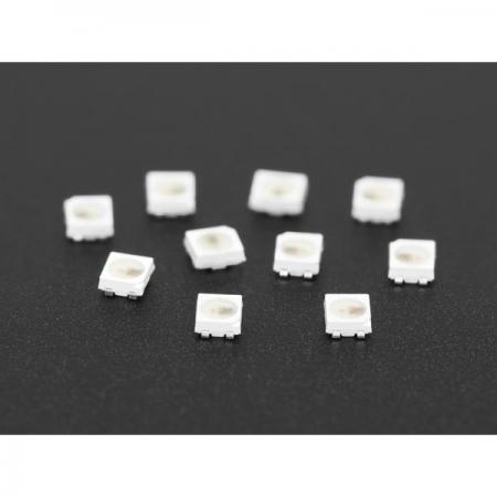 디바이스마트,LED/LCD > SMD LED(칩타입) > 멀티컬러 SMD LED,Adafruit,NeoPixel Nano 2427 RGB LEDs w/ Integrated Driver Chip - 10 Pack [ada-3484],2427 RGB LED / Neopixel Nano / 통합 드라이버 / 빨강, 녹색, 파란색 / 10팩