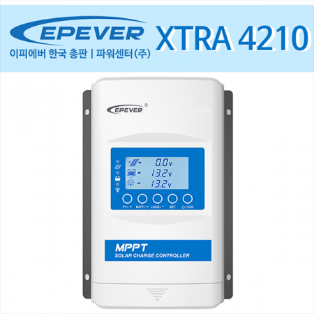 디바이스마트,EV 전기차/캠핑카/그린에너지 > 태양광/그린에너지 > 솔라충전컨트롤러,EPSOLAR,엑스트라 4210N (XTRA 4210N),Xtra 시리즈 MPPT 충전 컨트롤러 4210N