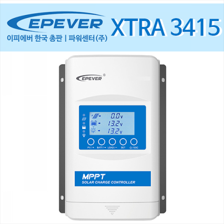 디바이스마트,EV 전기차/캠핑카/그린에너지 > 태양광/그린에너지 > 솔라충전컨트롤러,EPSOLAR,엑스트라 3415N (XTRA 3415N),Xtra 시리즈 MPPT 충전 컨트롤러 3415N