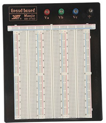 디바이스마트,커넥터/PCB > PCB기판/관련상품 > 브레드보드,WANJIE,[리퍼상품]브레드보드 3T5D,Board : 185x176x8.5mm, Alum plate : 185x222x8.5mm , 300V/3-5A , Wire 사이즈 : 20-29AWG