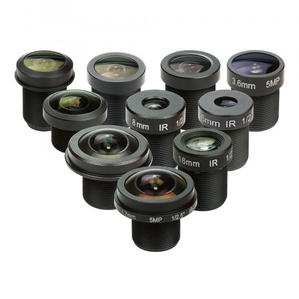 Arducam M12 Lens Set(M12 Lens Holder and Cleaning Cloth, Optical All-in-One) [LK001]