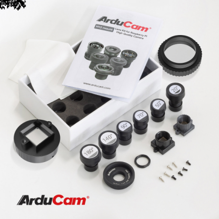 디바이스마트,오픈소스/코딩교육 > 라즈베리파이 > 라즈베리파이 카메라모듈/렌즈,ArduCAM,Arducam M12 Lens Kit for Raspberry Pi High Quality IMX477 Camera [LK003],Raspberry Pi 고품질 IMX477 카메라용  M12 렌즈 키트 / LN036, LN024, LN053, LN033, LN056, LN031