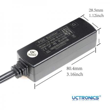 디바이스마트,컴퓨터/모바일/가전 > 네트워크/케이블/컨버터/IOT > 인터넷공유기/허브/랜카드 > 인젝터/스플리터/주변기기,ArduCAM,Active PoE Splitter 12V - 2.1mm DC Barrel Jack for IP Camera[U5160+U6023],PoE 스플리터 12V - IP 카메라용 2.1mm DC 배럴 잭, 이더넷 및 무선 액세스 포인트가 있는 Arduino - IEEE 802.3af/at