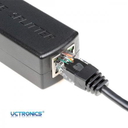 디바이스마트,컴퓨터/모바일/가전 > 네트워크/케이블/컨버터/IOT > 인터넷공유기/허브/랜카드 > 인젝터/스플리터/주변기기,ArduCAM,Active PoE Splitter 12V - 2.1mm DC Barrel Jack for IP Camera[U5160+U6023],PoE 스플리터 12V - IP 카메라용 2.1mm DC 배럴 잭, 이더넷 및 무선 액세스 포인트가 있는 Arduino - IEEE 802.3af/at