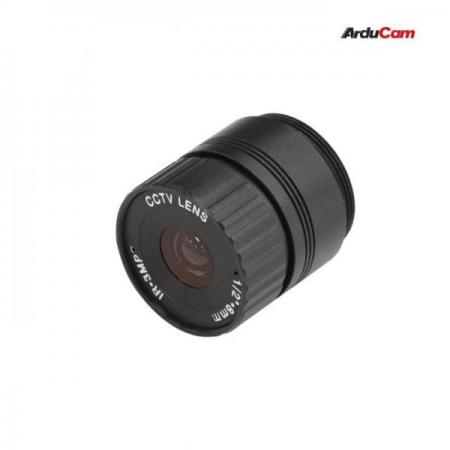 디바이스마트,오픈소스/코딩교육 > 라즈베리파이 > 라즈베리파이 카메라모듈/렌즈,ArduCAM,Arducam CS-Mount Lens for Raspberry Pi HQ Camera, 8mm Focal Length with Manual Focus [LN038],Raspberry Pi HQ 카메라용 Arducam CS 마운트 렌즈 / 초점 거리 : 8mm