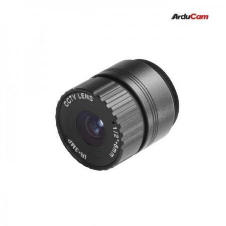 디바이스마트,오픈소스/코딩교육 > 라즈베리파이 > 라즈베리파이 카메라모듈/렌즈,ArduCAM,Arducam Lens for Raspberry Pi High Quality Camera, Wide Angle CS-Mount Lens, 6mm Focal Length with Manual Focus [LN029],Raspberry Pi 고품질 카메라용 Arducam 렌즈, 광각 CS 마운트 / 초점 거리 : 6mm