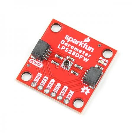 디바이스마트,MCU보드/전자키트 > 센서모듈 > 기압/무게/로드셀/Flex > 대기압/수압센서,SparkFun,SparkFun Absolute Digital Barometer - LPS28DFW (Qwiic) [SEN-21221],LPS28DFW 디지털 기압계 / 0.5hPa의 압력 정확도로 260 - 1260hPa 및 260 - 4060hPa의 두 가지의 풀 스케일 측정 범위
