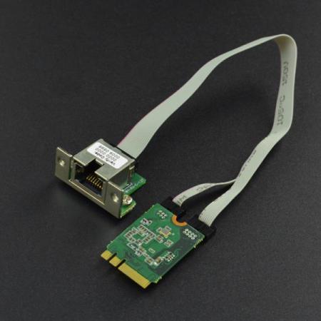 디바이스마트,MCU보드/전자키트 > 통신/네트워크 > 이더넷/PoE(Power over Ethernet),DFROBOT,M.2 (A+E Key) to Gigabit Ethernet Module for LattePanda Alpha and Delta [FIT0798],M.2 (A+E Key) 기가비트 이더넷 모듈 / LattePanda, Delta 호환 / 고성능 10/100/1000 BASE-T 이더넷 LAN 컨트롤러