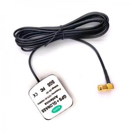 디바이스마트,MCU보드/전자키트 > 통신/네트워크 > 안테나 > 외장형 안테나,SZH,GNSS/GPS 안테나 2M (외장/SMA/차량용) [SZH-GANT02],GPS+GLONASS+BD 안테나 / 38DBI / SMA(수) / 케이블 2M / 사이즈 46X38X13mm /  접지판이나 자동차 지붕과 같은 금속 베이스에 쉽게 장착 가능