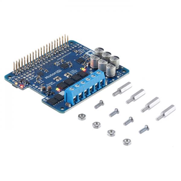 Motoron M2H18v20 Dual High-Power Motor Controller for Raspberry Pi (Connectors Soldered) #5054