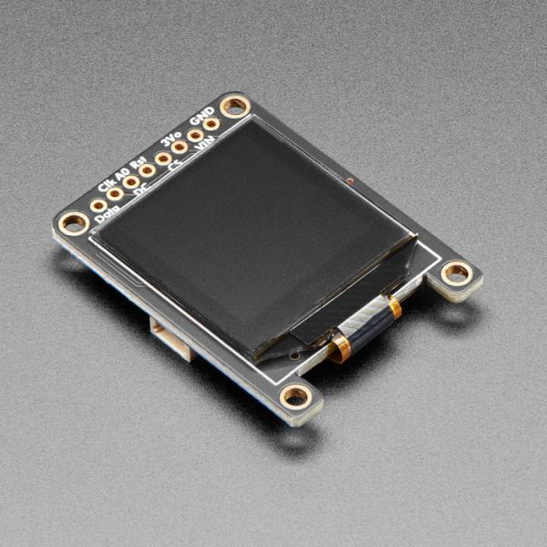Adafruit Monochrome 1.12' 128x128 OLED Graphic Display - STEMMA QT / Qwiic [ada-5297]