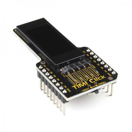 디바이스마트,오픈소스/코딩교육 > 라즈베리파이 > 아답터/방열판/OS/기타,SparkFun,TIMI-MB [LCD-19253],4D Labs의 PIXXI-28 그래픽 프로세서로 직접 구동되는 0.96인치 TFT LCD 디스플레이 모듈 / MikroBUS 인터페이스 / 3개의 GPIO / 3.3V 레벨 비동기 직렬 UART