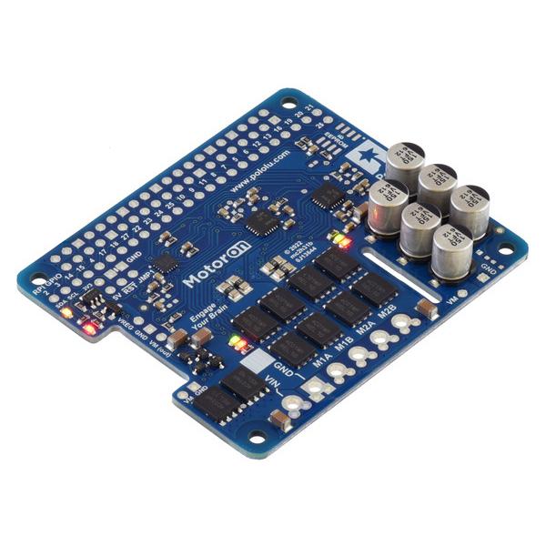 Motoron M2H18v20 Dual High-Power Motor Controller Kit for Raspberry Pi #5055