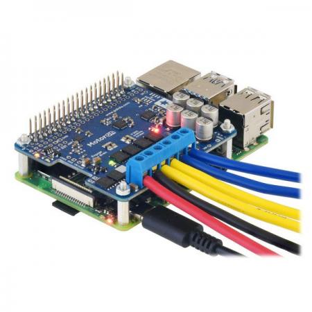 디바이스마트,MCU보드/전자키트 > 버튼/스위치/제어/RTC > 모터/모터컨트롤,Pololu,Motoron M2H18v20 Dual High-Power Motor Controller Kit for Raspberry Pi #5055,M2H18v20은 6.5V ~ 30V 에서 작동하고 모터당 최대 20A의 연속 출력 전류를 제공 / 납떔 x / Raspberry Pi(모델 B+ 이상)에서 DC 모터를 쉽게 제어 가능