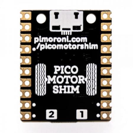 디바이스마트,MCU보드/전자키트 > 버튼/스위치/제어/RTC > 모터/모터컨트롤,Pimoroni,Motor SHIM for Pico [PIM617],Pico용 모터 SHIM / 듀얼 H-브리지 모터 드라이버(DRV8833) / 모터 부착용 JST-ZH 커넥터(2핀) 2개 / 라즈베리파이 피코 호환
