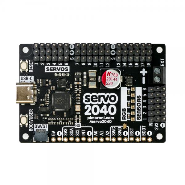 Servo 2040 - 18 Channel Servo Controller [PIM613]