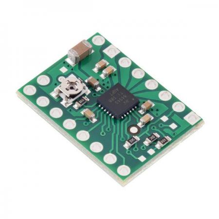 디바이스마트,기계/제어/로봇/모터 > 모터드라이버 > 스텝모터 드라이버 > 바이폴라 스텝모터 드라이버,Pololu,DRV8434S SPI Stepper Motor Driver Carrier, Potentiometer for Max. Current Limit (Header Pins Soldered) #3767,DRV8434S / 4.5V ~ 48V에서 작동 / 위상당 최대 약 1.2A 연속적으로 제공 / 저전압, 과전류 보호 / 전류 제한, 스텝 모드(풀스텝에서 1/256스텝까지 11스텝 모드), 감쇠 모드 및 스톨 감지를 구성 / 헤더핀 납땜