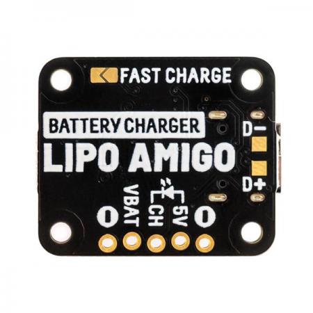 디바이스마트,MCU보드/전자키트 > 전원/신호/저장/응용 > 충전/배터리/전원,Pimoroni,LiPo Amigo (LiPo/LiIon Battery Charger) [PIM611],USB-C LiPo/LiIon 배터리 충전기 / USB-C 커넥터, JST-PH 커넥터 / 200mA* 충전 전류의 MCP73831 충전기 / 26 x 21 x 7 mm