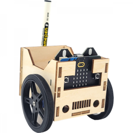 디바이스마트,오픈소스/코딩교육 > Micro:Bit > 마이크로비트 교육용키트,,덤보 비트카 V2,MDF 목재 사용 / 마이크로 비트 V2 / DIY 스마트 RC카