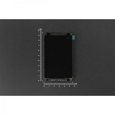 디바이스마트,MCU보드/전자키트 > 디스플레이 > LCD/OLED,DFROBOT,Fermion: 3.5' 480x320 TFT LCD Capacitive Touchscreen with MicroSD Card Slot (Breakout) [DFR0669],480x320 컬러 3.5인치 LCD / ILI9488 / 최대 5개의 정전식 터치 포인트를 지원 / GT911 / SPI(4-wire) 통신 모드 지원