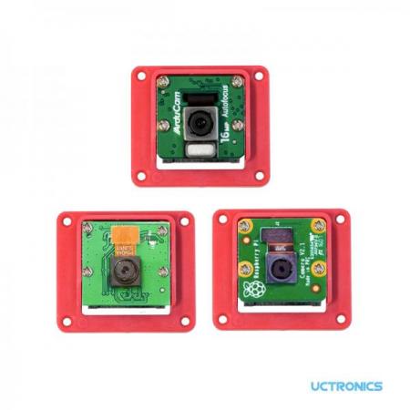 디바이스마트,MCU보드/전자키트 > 카메라/비디오 > 스캐너/기타/악세사리,ArduCAM,Arducam Raspberry Pi Case Bundle for IMX519 16MP Autofocus Camera Module [U6268],IMX519 16MP 자동 초점 카메라 모듈용 / 경량 미니 삼각대 스탠드 및 1ft /30 cm FPC 카메라 케이블 포함