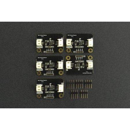 디바이스마트,MCU보드/전자키트 > 통신/네트워크 > 블루투스/BLE,DFROBOT,Gravity: BLE Sensor Beacon Pack (5 PCS) [TEL0149],작동 전압: 3.3-5.5V DC / 입력 신호: 디지털/아날로그 신호 / 작동 주파수 범위: 2.4GHz ISM / PCB 크기: 27mm*33.5mm/1.06*1.32" / 장착 구멍 크기: 내경 3.1mm/외경 6mm