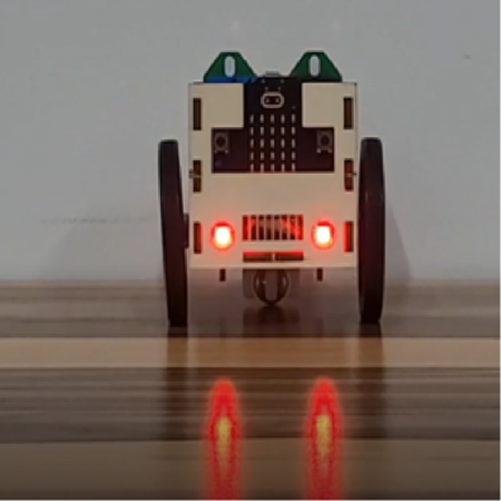 디바이스마트,오픈소스/코딩교육 > Micro:Bit > 마이크로비트 교육용키트,,덤보 비트카 V2,MDF 목재 사용 / 마이크로 비트 V2 / DIY 스마트 RC카