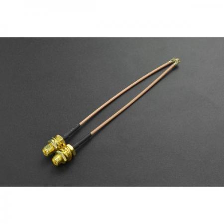 디바이스마트,케이블/전선 > PC/네트워크/통신 케이블 > 동축 RF 케이블,DFROBOT,IPEX to SMA Male Cable (Inner Needle) [FIT0872],IPEX-SMA 수 케이블 / 48시간 염수 분무 테스트를 통과하여 내구성이 뛰어나고 녹슬지 않습니다.