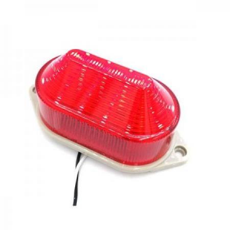 디바이스마트,화학/산업/안전 > 안전용품 > 교통 안전용품 > 경고/경광등,네오틱스,비상등 또는 경고용 점멸 경광등 (DC 12V, 적색) (NS-LAMP-A12R3),109mm X 52mm X 48.4mm / 장착 LED : 14mil 3528 LED / 볼트 홀 간격 : 97.6mm