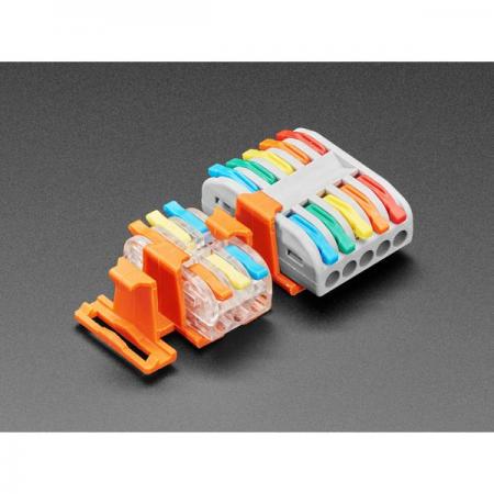 디바이스마트,케이블/전선 > 무탈피/탈피 커넥터 > 탈피 커넥터,Adafruit,Snap Action Connector Buckle - Pack of 2 - Orange DF-24 [ada-5620],커넥터 버클 / 주황색 / DF-24 / 스냅액션 / 2개팩
