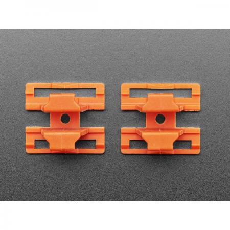 디바이스마트,케이블/전선 > 무탈피/탈피 커넥터 > 탈피 커넥터,Adafruit,Snap Action Connector Buckle - Pack of 2 - Orange DF-24 [ada-5620],커넥터 버클 / 주황색 / DF-24 / 스냅액션 / 2개팩