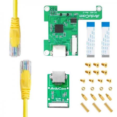 디바이스마트,오픈소스/코딩교육 > 라즈베리파이 > 라즈베리파이 확장보드/HAT,ArduCAM,Arducam Cable Extension Kit for Raspberry Pi Camera [U6248],최대 15미터 확장 / 라즈베리파이 V1/V2/HQ 및 16MP 자동 초점 카메라 모듈과 호환 가능