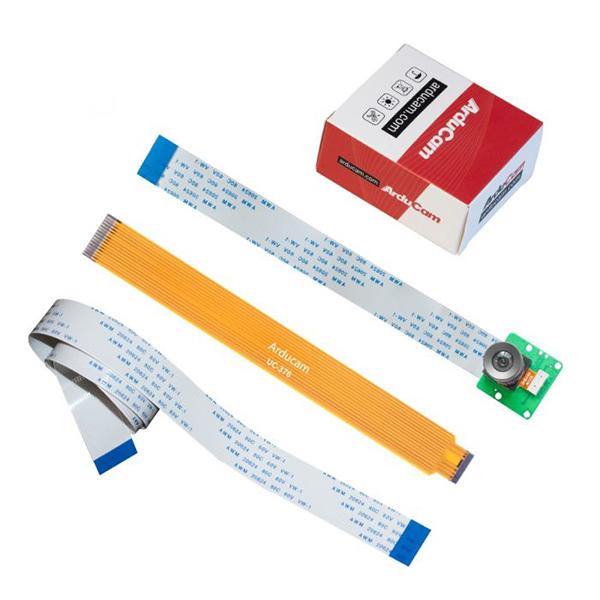 Arducam 8MP IMX219 Camera Module for Raspberry Pi, with Low Distortion 105°(D) FOV M12 Lens [B0394]