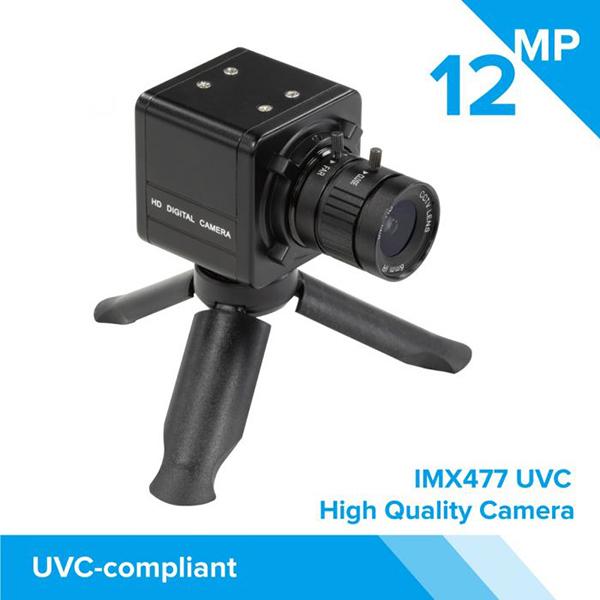 Arducam High Quality Complete USB Camera Bundle, 12MP 1/2.3 Inch IMX477 Camera Module [B0280]