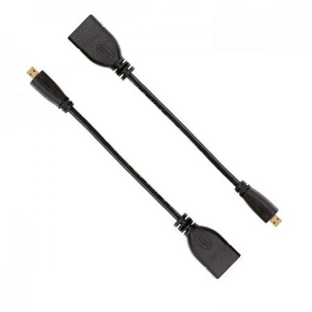 디바이스마트,오픈소스/코딩교육 > 라즈베리파이 > 아답터/방열판/OS/기타,ArduCAM,UCTRONICS Micro HDMI to HDMI Cable for Raspberry Pi 4 B, 6 Inch Micro-HDMI Male to HDMI Female Adapter Cable [2 pack] [U6105],마이크로 HDMI - 라즈베리 파이 4 B용 HDMI 케이블 / H DMI 1.4 표준 준수, 4K, 1080P 풀 HD 해상도 지원 / 6인치