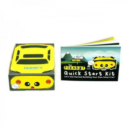 디바이스마트,오픈소스/코딩교육 > 아두이노 > 아두이노 호환보드,Cytron,PikaBot - Maker UNO Smart Car Kit [KIT-PIKABOT],피카봇 / 스마트 자동차 키트 / PikaBot을 사용하면 재미있게 전자 장치, 마이크로 컨트롤러, 센서, 모터 및 코딩을 배울 수 있습니다.