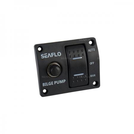 디바이스마트,EV 전기차/캠핑카/그린에너지 > 캠핑/보트 악세사리 > 펌프/모터,SEAFLO,빌지 펌프 패널 스위치 12V 15A  [SFSP-015-02 12V],자동 / OFF / 수동 버튼 / 12V 15A  