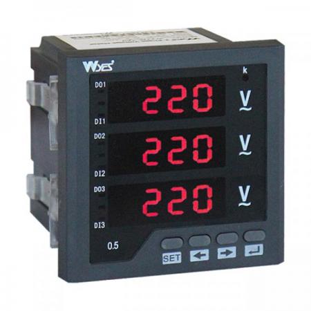 디바이스마트,기계/제어/로봇/모터 > 자동화(FA) > 제어 > 판넬메터,(주)운영,판넬메터 WYTM-3AA,판넬용 Ampere meter / 3상 / 9999-4digits / LED색상: RED / 전면부 사이즈 : 96mm X 96mm