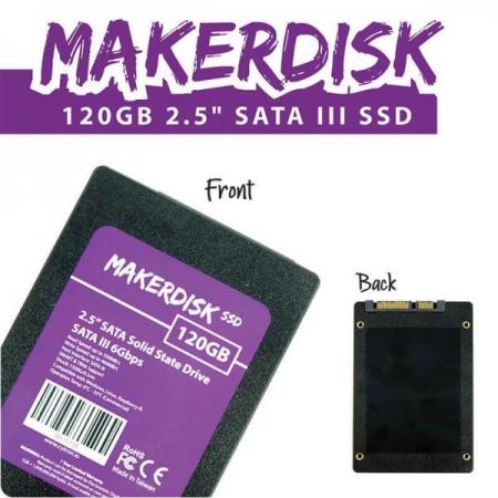 디바이스마트,컴퓨터/모바일/가전 > 저장장치 > SSD > 2.5형 SSD,Cytron,120GB 2.5-inch MakerDisk SATA III SSD with RPi OS [MMR-2P5-MD-120],라즈베리파이 120GBSSD / 라즈베리파이 OS 포함 / 읽기: 최대 550MB/s, 쓰기: 최대 460MB/s / 일반 하드 디스크 드라이브보다 최대 20배 빠른 속도