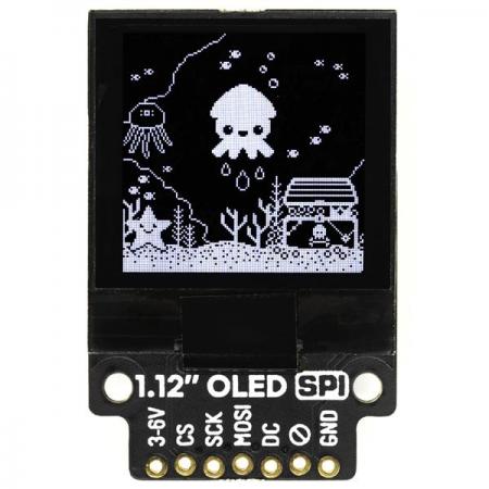 디바이스마트,MCU보드/전자키트 > 디스플레이 > LCD/OLED,Pimoroni,1.12' Mono OLED (128x128, white/black) Breakout SPI [PIM473],1.12인치 OLED 브레이크아웃 / SH1107 / 라즈베리파이, 아두이노 호환 / SPI