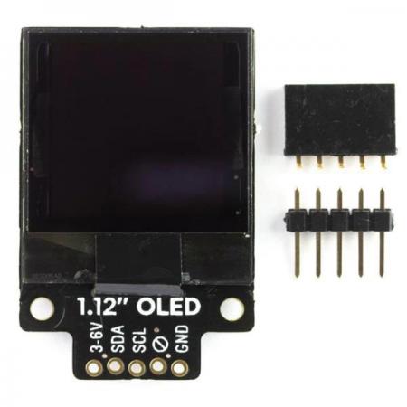 디바이스마트,MCU보드/전자키트 > 디스플레이 > LCD/OLED,Pimoroni,1.12' Mono OLED (128x128, white/black) Breakout SPI [PIM473],1.12인치 OLED 브레이크아웃 / SH1107 / 라즈베리파이, 아두이노 호환 / SPI