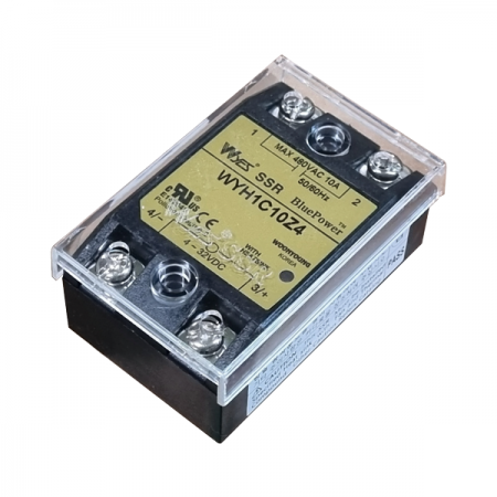 디바이스마트,기계/제어/로봇/모터 > 자동화(FA) > 제어 > 릴레이,(주)운영,SSR 무접점릴레이 WYH1C30R4,무접점 SSR / 일반형 / 일반 유도성 부하 / 정격 440VAC / 입력전압 4VDC~32VDC / 용량 30A