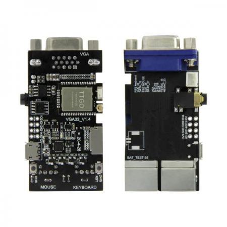 디바이스마트,오픈소스/코딩교육 > 파이썬/IoT 개발 보드 > ESP32,LILYGO,LILYGO® TTGO VGA32 V1.4 컨트롤러,ESP32 PSRAM 모듈 컨트롤러 / 2.7-3.6V / 30mA / CH9102