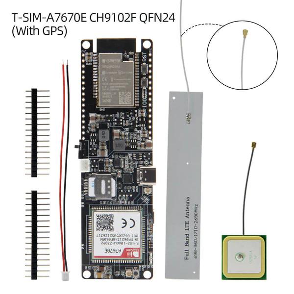 LILYGO® T-A7670E LTE-CAT1 GPS 개발보드 / 디바이스마트