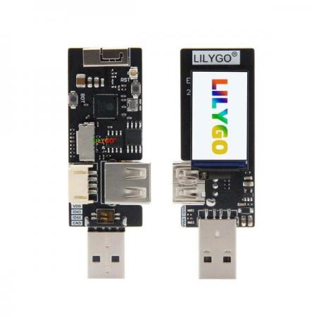 디바이스마트,오픈소스/코딩교육 > 파이썬/IoT 개발 보드 > ESP32,LILYGO,LILYGO® T-dongle ESP32-S2 개발보드,ESP32-S2 개발보드 / ST7789V(135*240) LCD / SIZE 72*23*12mm