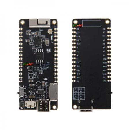 디바이스마트,오픈소스/코딩교육 > 파이썬/IoT 개발 보드 > ESP32,LILYGO,LILYGO® T8-C3 ESP32-C3 개발보드,Ultra Low Power SoC with RISC-V SingleCore CPU / Size 26*63mm