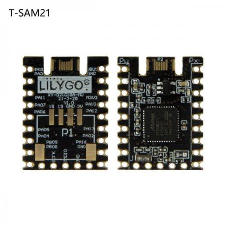 디바이스마트,MCU보드/전자키트 > 프로세서/개발보드 > ARM > Cortex-M0+,LILYGO,LILYGO® T-SAM21 아두이노용 IoT 개발 보드,ATSAMD2G18A-MU, 256KB flash, 32KB SRAM