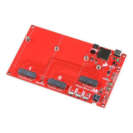 디바이스마트,오픈소스/코딩교육 > 아두이노 > 아두이노 호환보드,SparkFun,SparkFun MicroMod Main Board - Double [DEV-20595],MicroMod 프로세서 보드를 최대 2개의 MicroMod 기능 보드와 인터페이스할 수 있는 특수 캐리어 보드 / USB-C 커넥터 1개, 2A 리셋 가능 퓨즈와 3.3V/1A 전압 조정기가 포함, 3.3V/500mA 전압 조정기가 보드에 포함되어 Qwiic 지원 장치에 전원을 공급